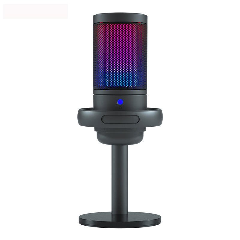 New OEM Factory Streaming AmpliGame Mic Live Streaming Podcast Condenser Professional USB RGB Gaming Microphone for Laptop PC PS