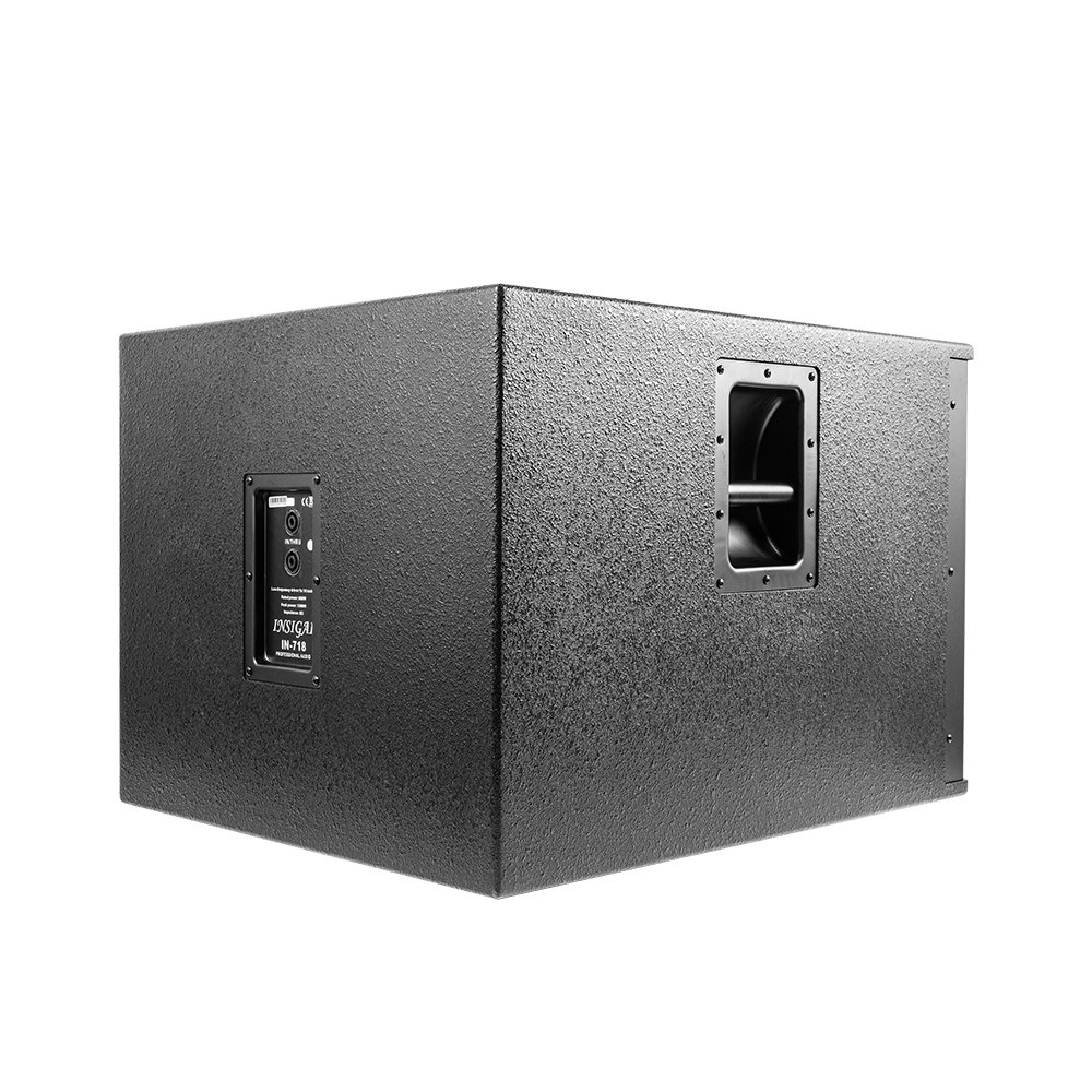 CP218B Professional Audio Sound System Equipment 18mm MDF Board Shell 1200W/2400W Dual 18 Inch Subwoofer Speaker