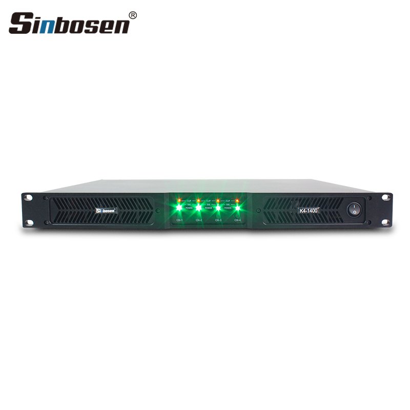 Sinbosen d class amplifier module digital 4 channels amplifier K4-1400 5000W amplifier for speaker