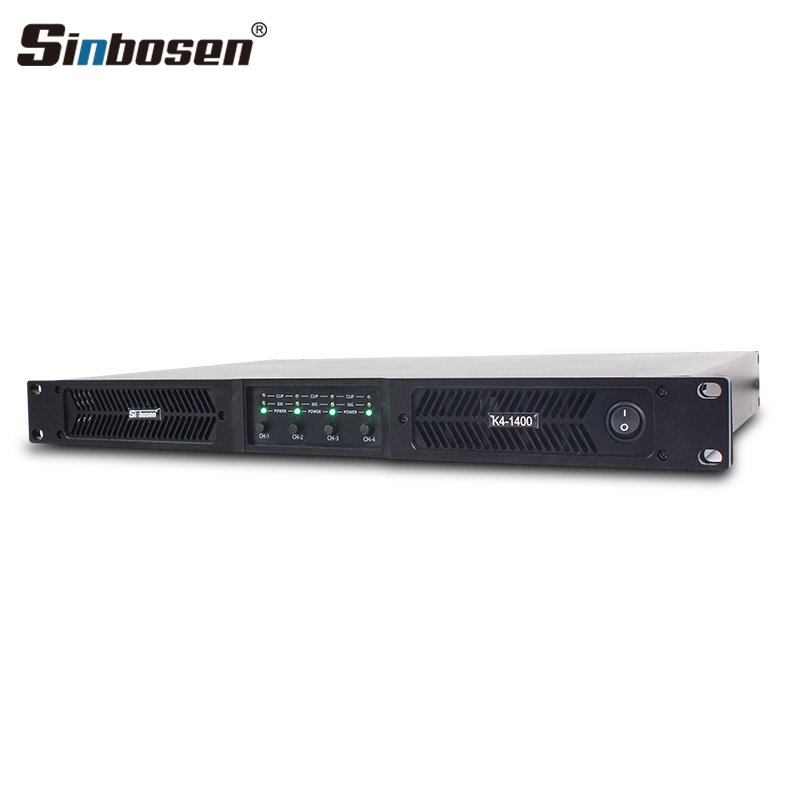 Sinbosen d class amplifier module digital 4 channels amplifier K4-1400 5000W amplifier for speaker