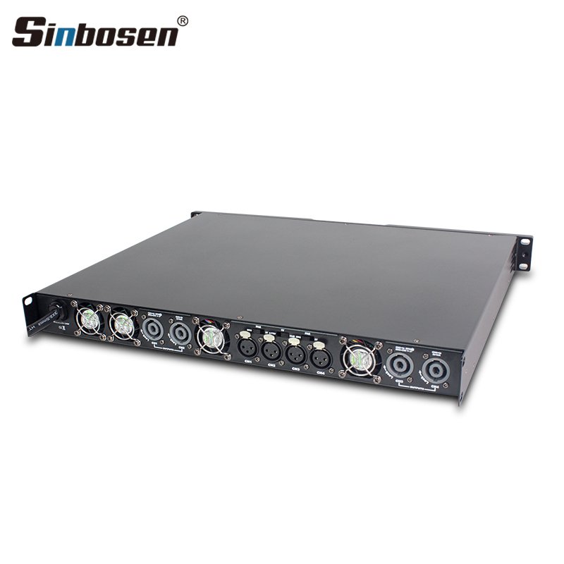 Sinbosen d class amplifier module digital 4 channels amplifier K4-1400 5000W amplifier for speaker