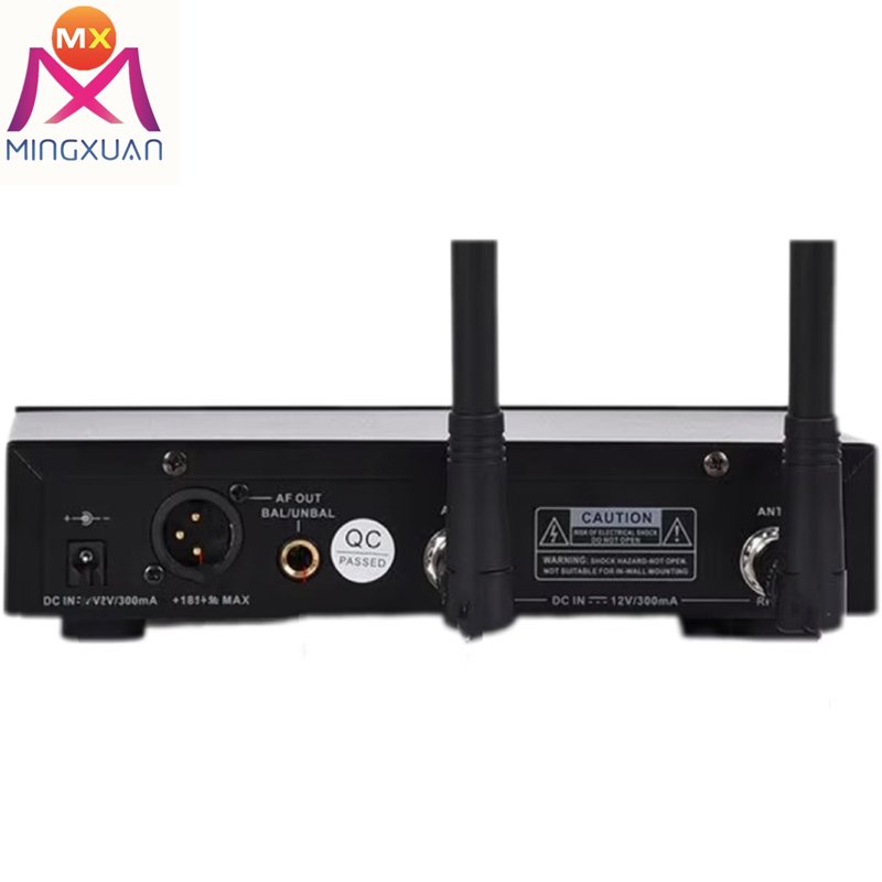 Single Channel UHF professional digital wireless microphone system True Diversity