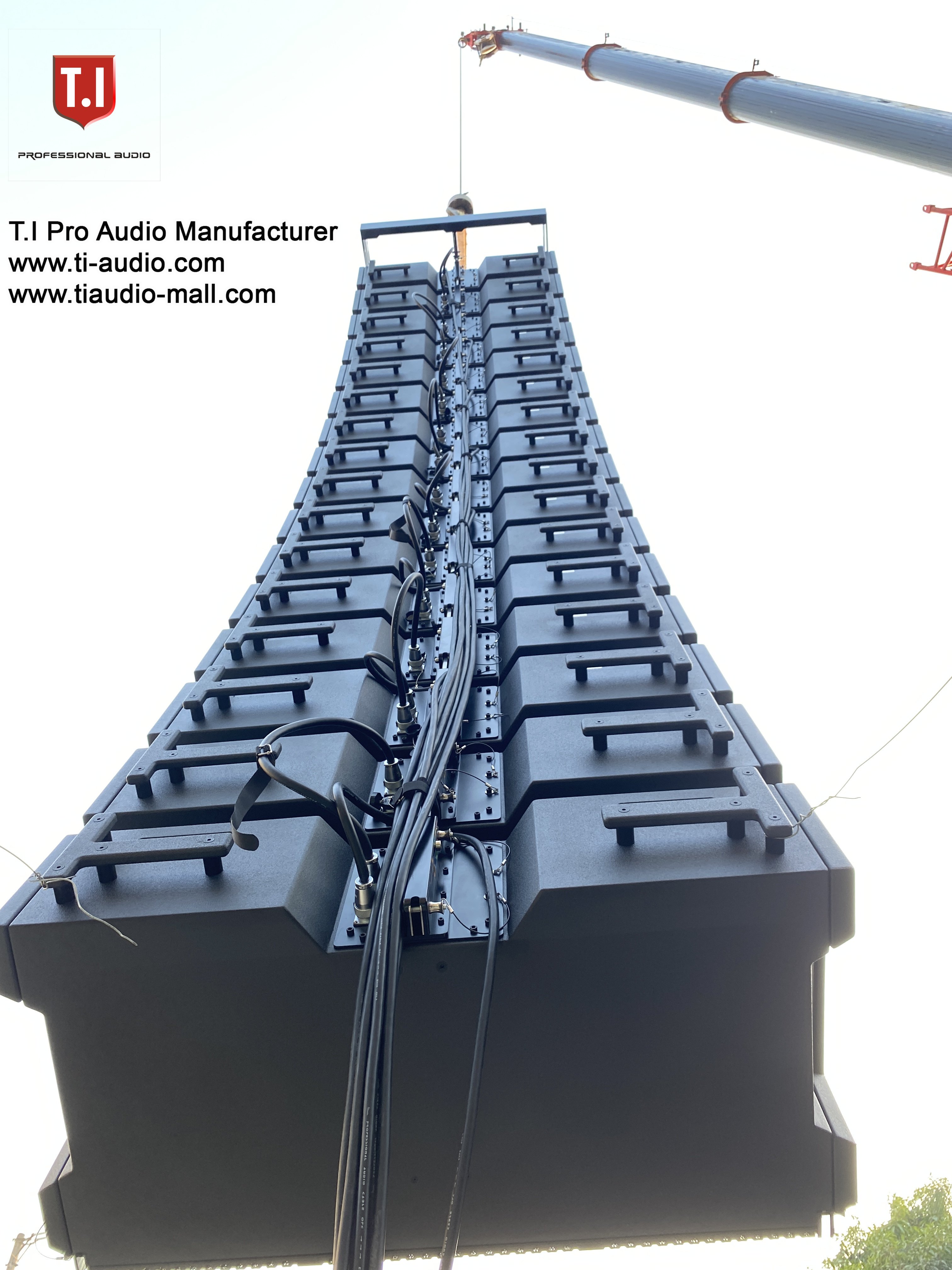 T.I Pro Audio MAX212 dual 12 inch three way line array system outdoor concert sound system Sound Equipment/Amplifiers/Speaker