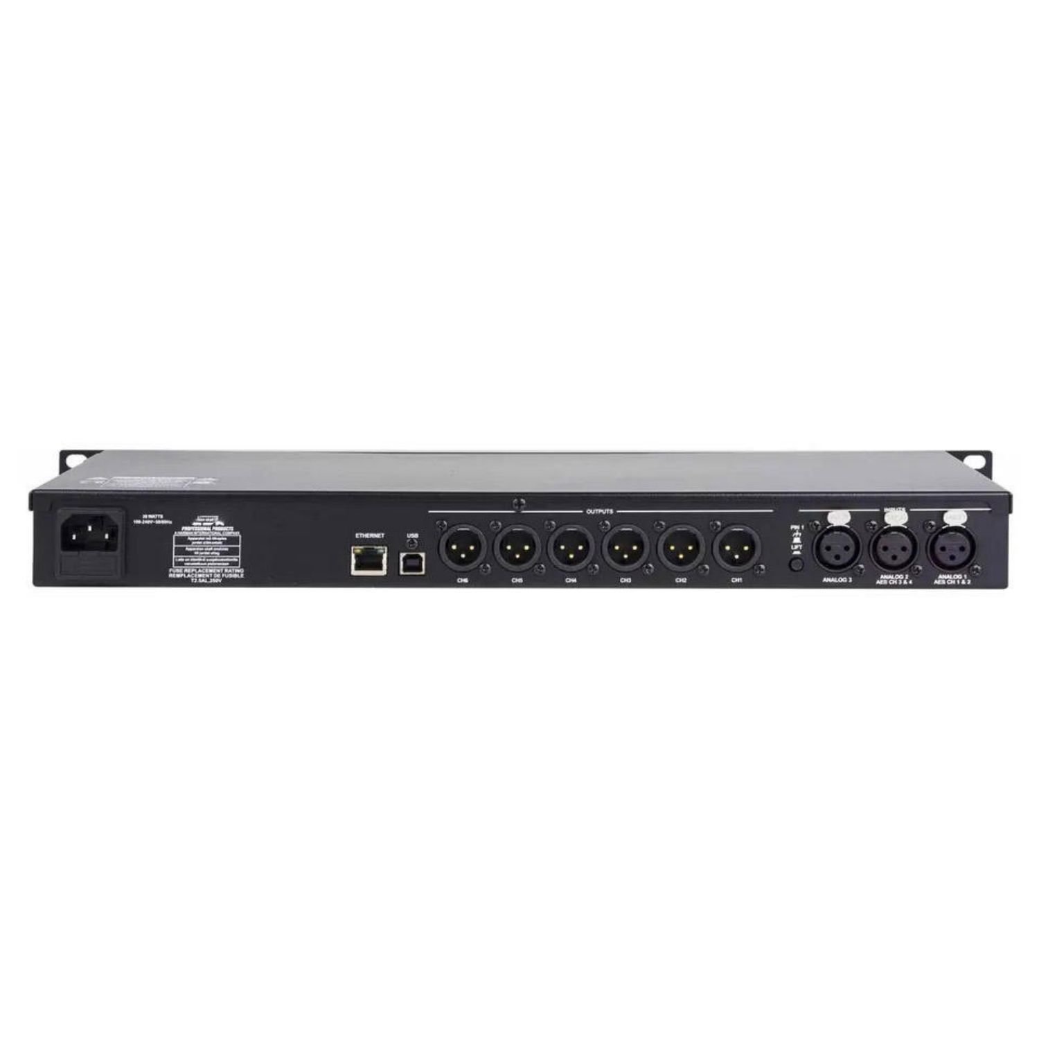 Dbx driverack venus 360 3 in 6 out DriveRack complete loudspeaker management system with Display