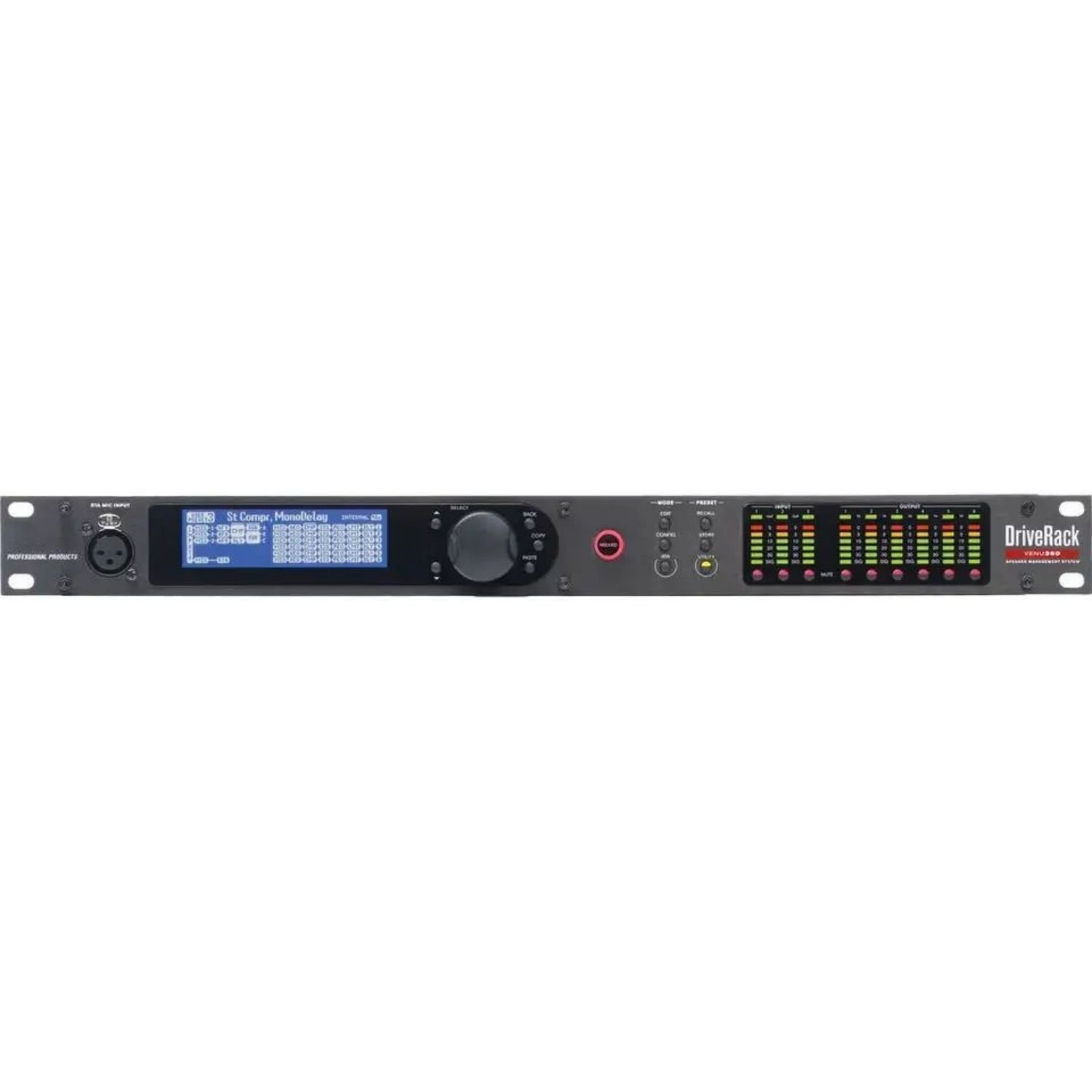 Dbx driverack venus 360 3 in 6 out DriveRack complete loudspeaker management system with Display