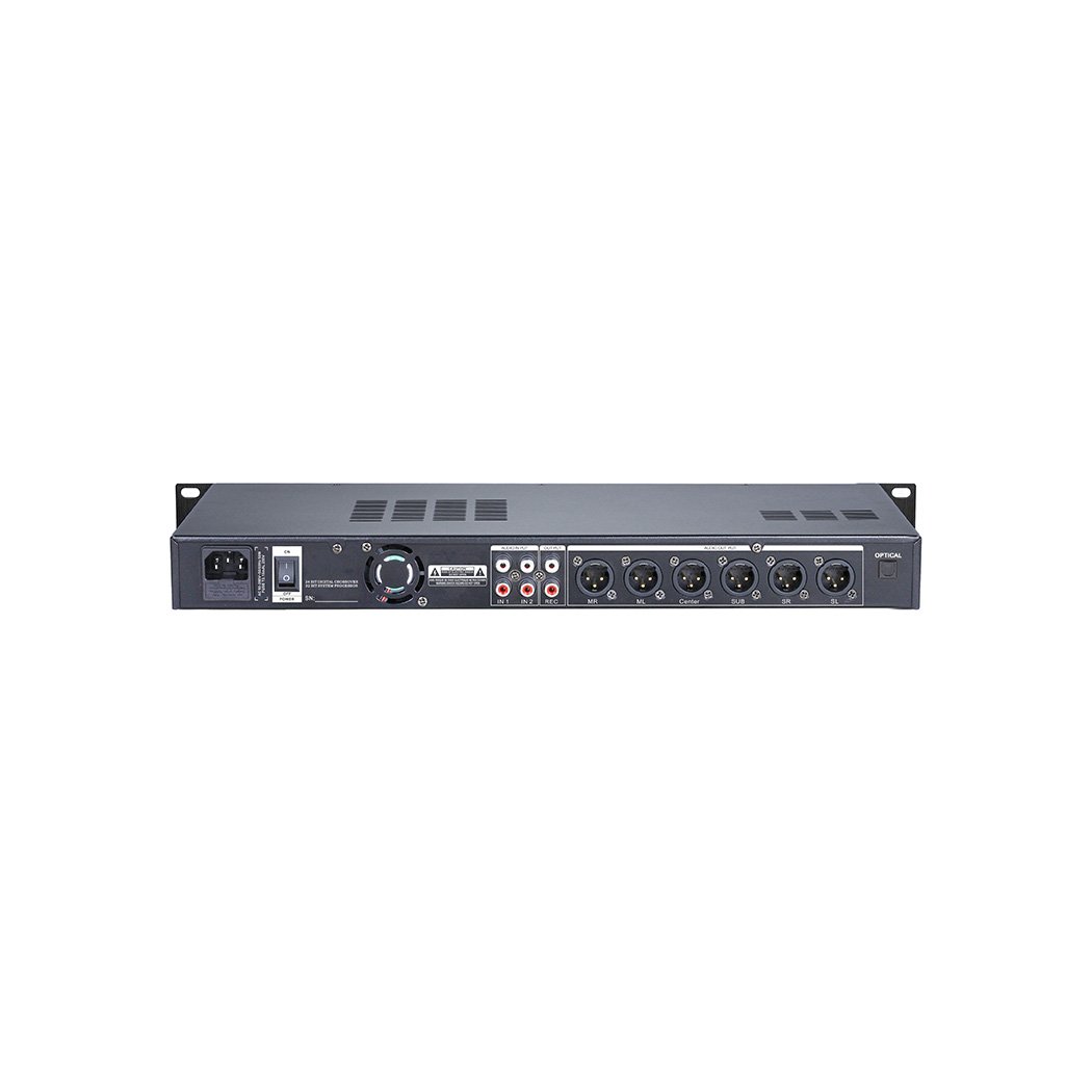Berase 2 in 4 output digital signal processor sound system stage audio effect audio equipment karaoke digital processor