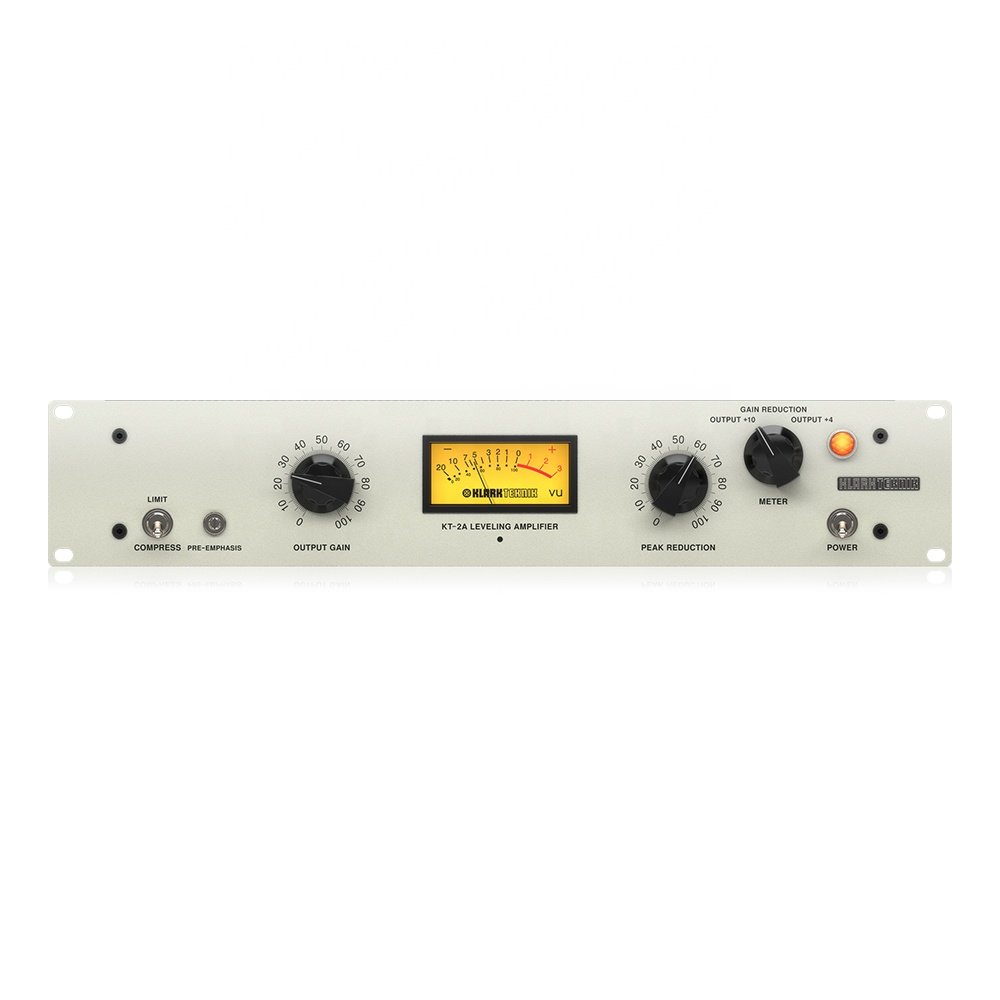 Klark Teknik 2A-KT Optical Tube Leveling Amplifier With Midas Transformers Indoor Pa System Audio Sound Equipment