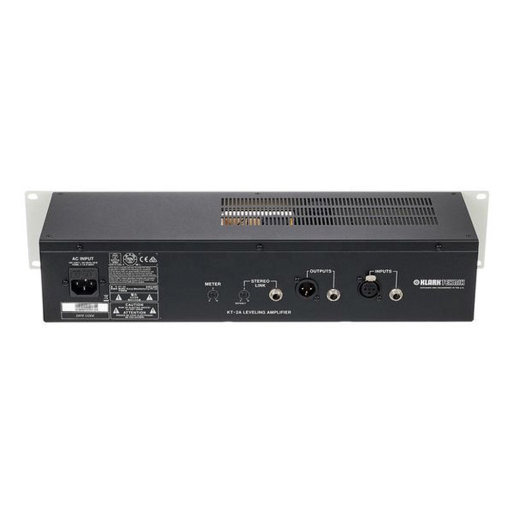 Klark Teknik 2A-KT Optical Tube Leveling Amplifier With Midas Transformers Indoor Pa System Audio Sound Equipment