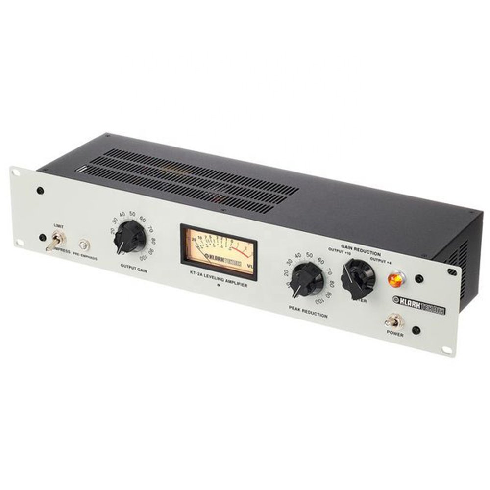 Klark Teknik 2A-KT Optical Tube Leveling Amplifier With Midas Transformers Indoor Pa System Audio Sound Equipment