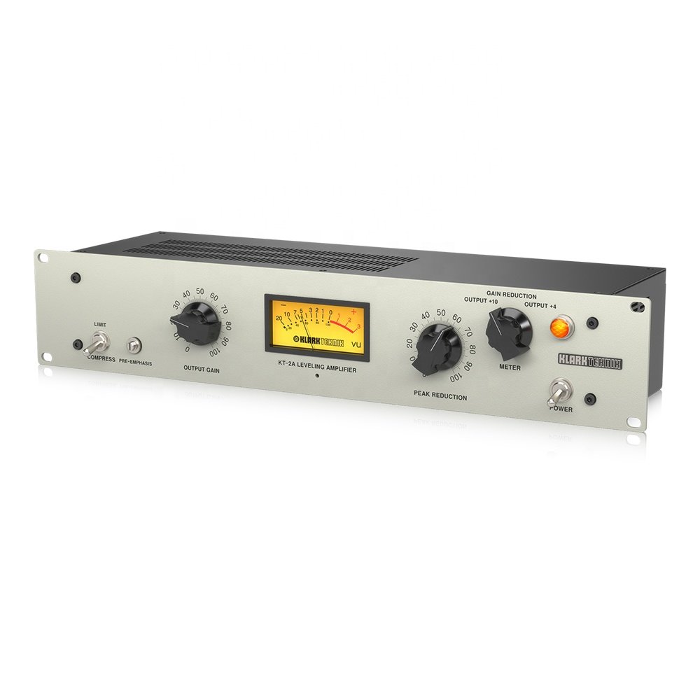 Klark Teknik 2A-KT Optical Tube Leveling Amplifier With Midas Transformers Indoor Pa System Audio Sound Equipment