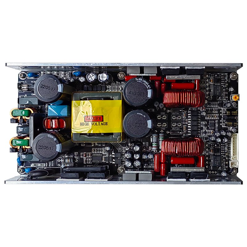 LLC Power Switch Class D 1000W 2-Channel Amplifier Module: High-Quality Audio, High Efficiency/Low Power Consumption - PDA1000