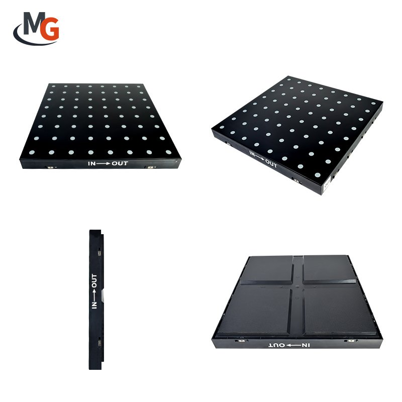 Magnetic Wireless Portable Dance Floor 3D Infinite Party Stage Floor Light Wedding dancing Lumineuse Led Dance Floor
