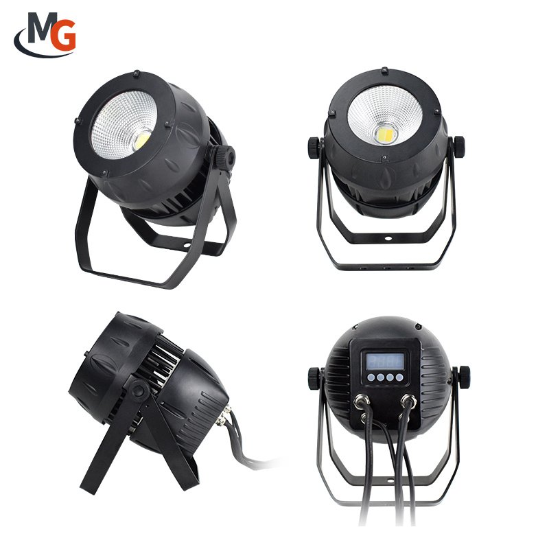 LED Stage Lighting DMX Warm White Cold White Waterproof LED COB 200W Par Light Professional Stage Light for Outdoor Wedding