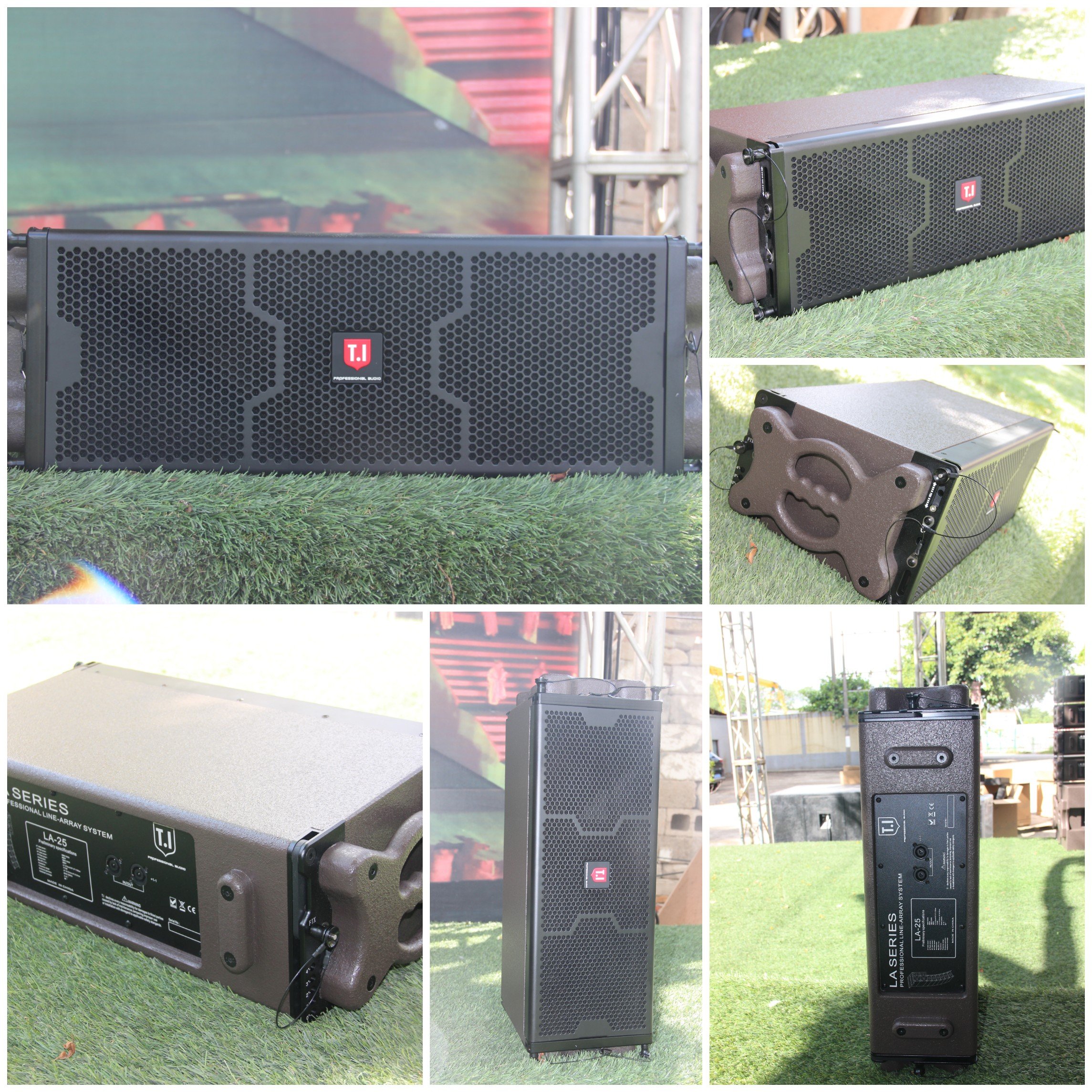 Active Double 5-inch Line Array set DSP active power amplifier subwoofer line array speaker
