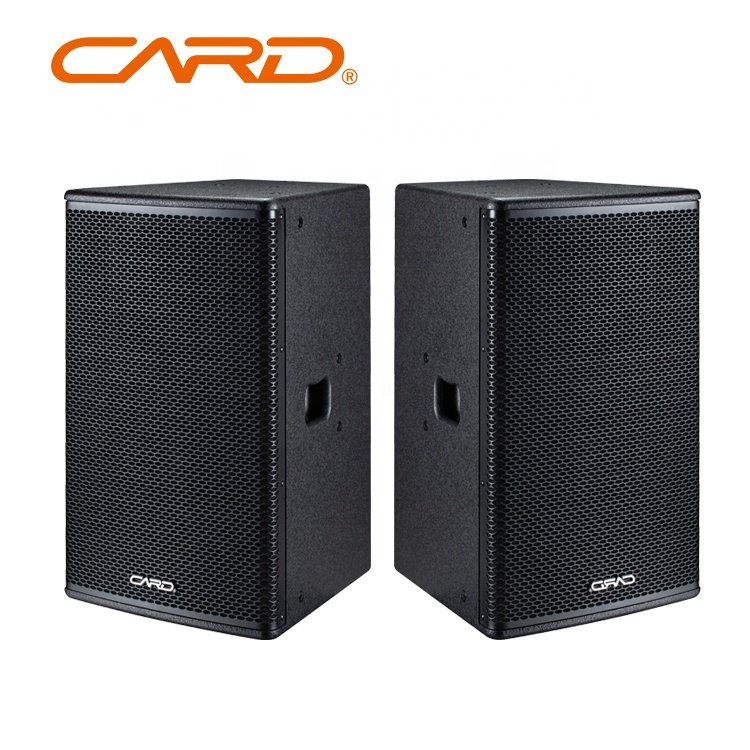 15 Inch Two Way Full Range Audio Live Sound System Speaker Professional Passive Loudspeaker For Music Stage