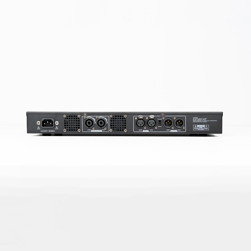 M1 Professional 1U 2 Channels Digital Power Amplifier 200 Watts Class D Professional DJ Audio Amplifiers