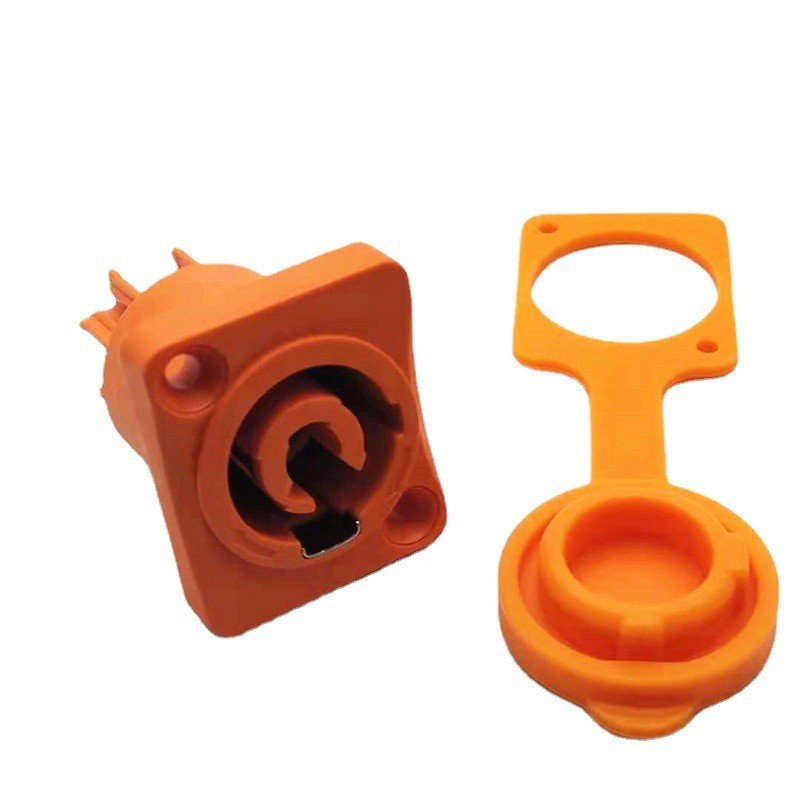 20A waterproof WAC3FCA 3 Pin Plastic Power Cable AC Powercon Connector for LED Display/ Stage light/ Audio equipment