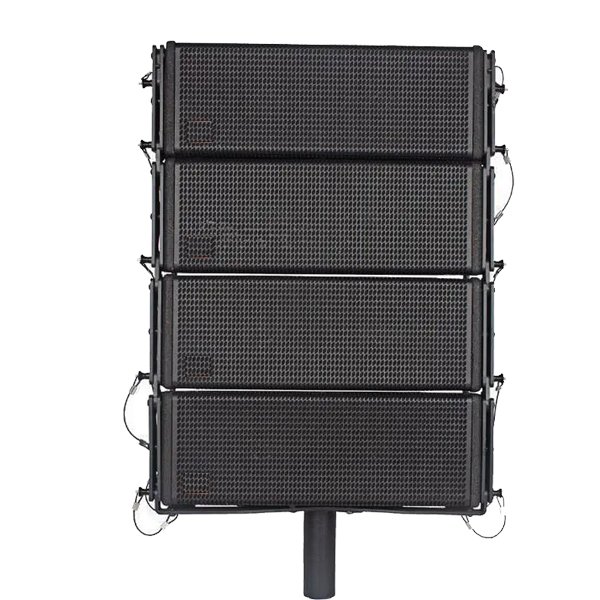 2-way full range dual 4'' line array speaker system outdoor show line array professional sound equipment