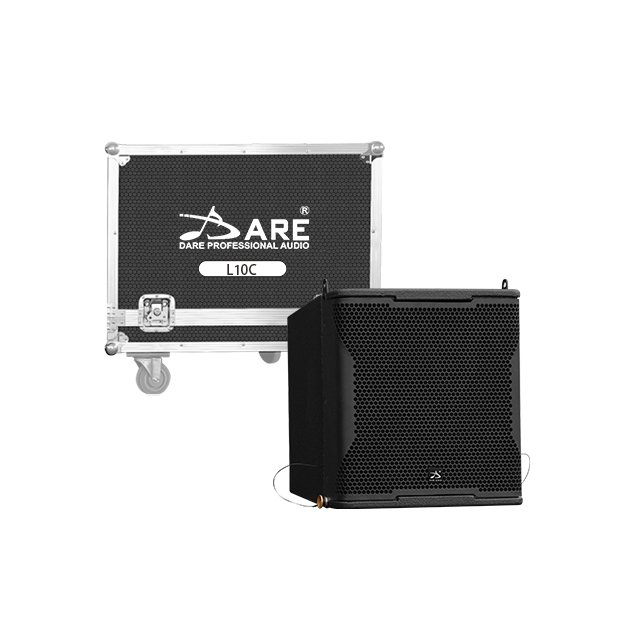 Dare Audio single 10" coaxial line array speaker systems set waterproof outdoor PA systems for banquet live show bar club