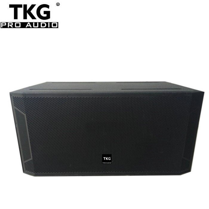 TKG dual 18 inch performance stage professional STX828S 1600 watt audio speaker box dj sound equipment