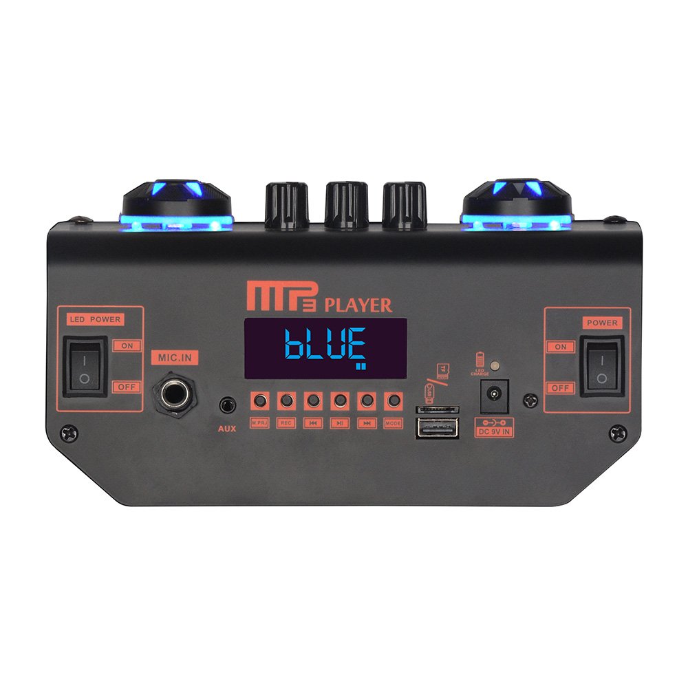 JBR-1201 Trolley 12 inch powerful supper bass Wireless Portable BT Speaker Stereo Karaoke Party DJ active hifi sound box Speaker