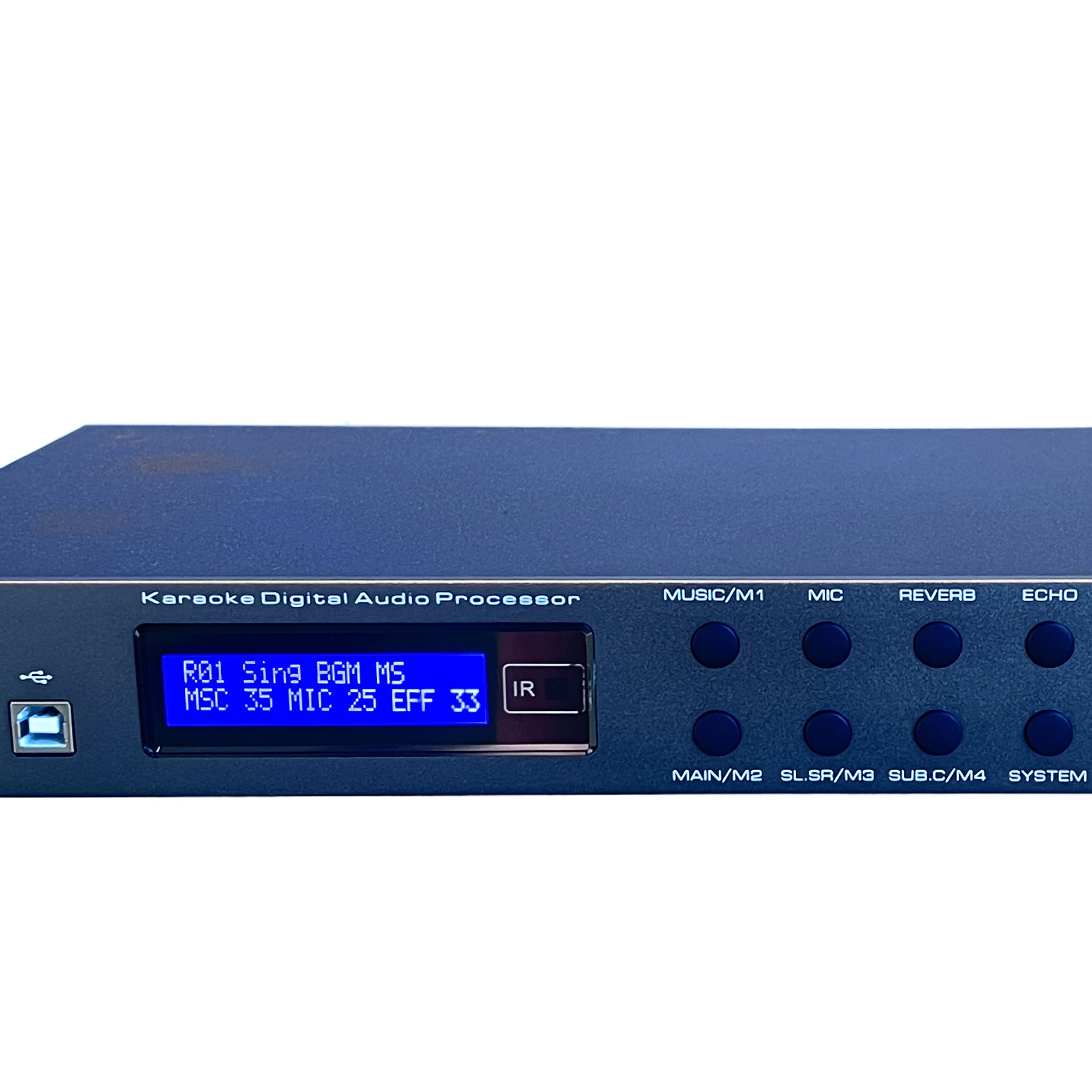 EX-110 High-Performance Digital Audio Processor for Professional Sound and Karaoke Systems