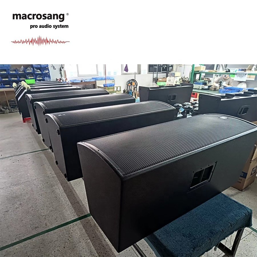 Dual 15 inch full range speakers Macrosang LS215 DOUBLE 15 inch loudspeaker party box