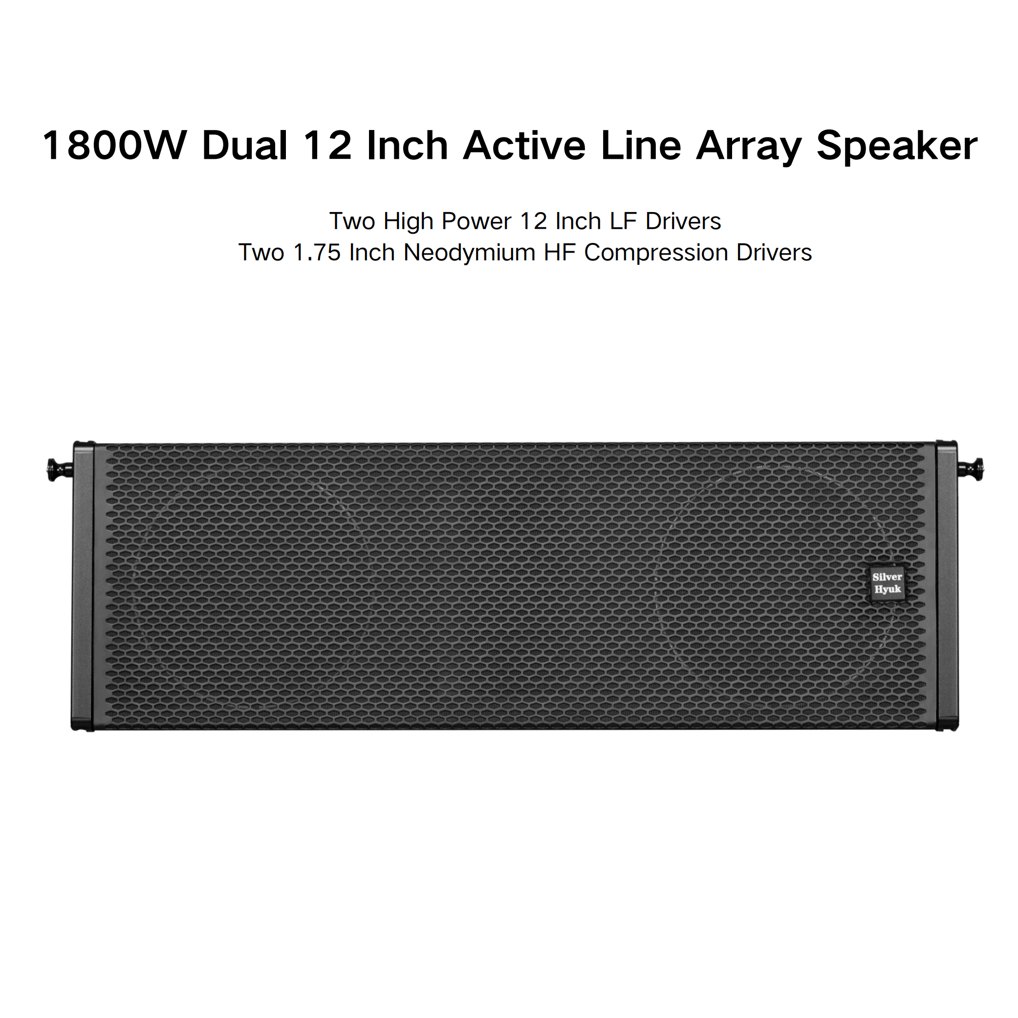 Dual 12-Inch Active Two-Way Outdoor Waterproof 1800W Line Array Speaker Cabinet Professional Line Array Speakers