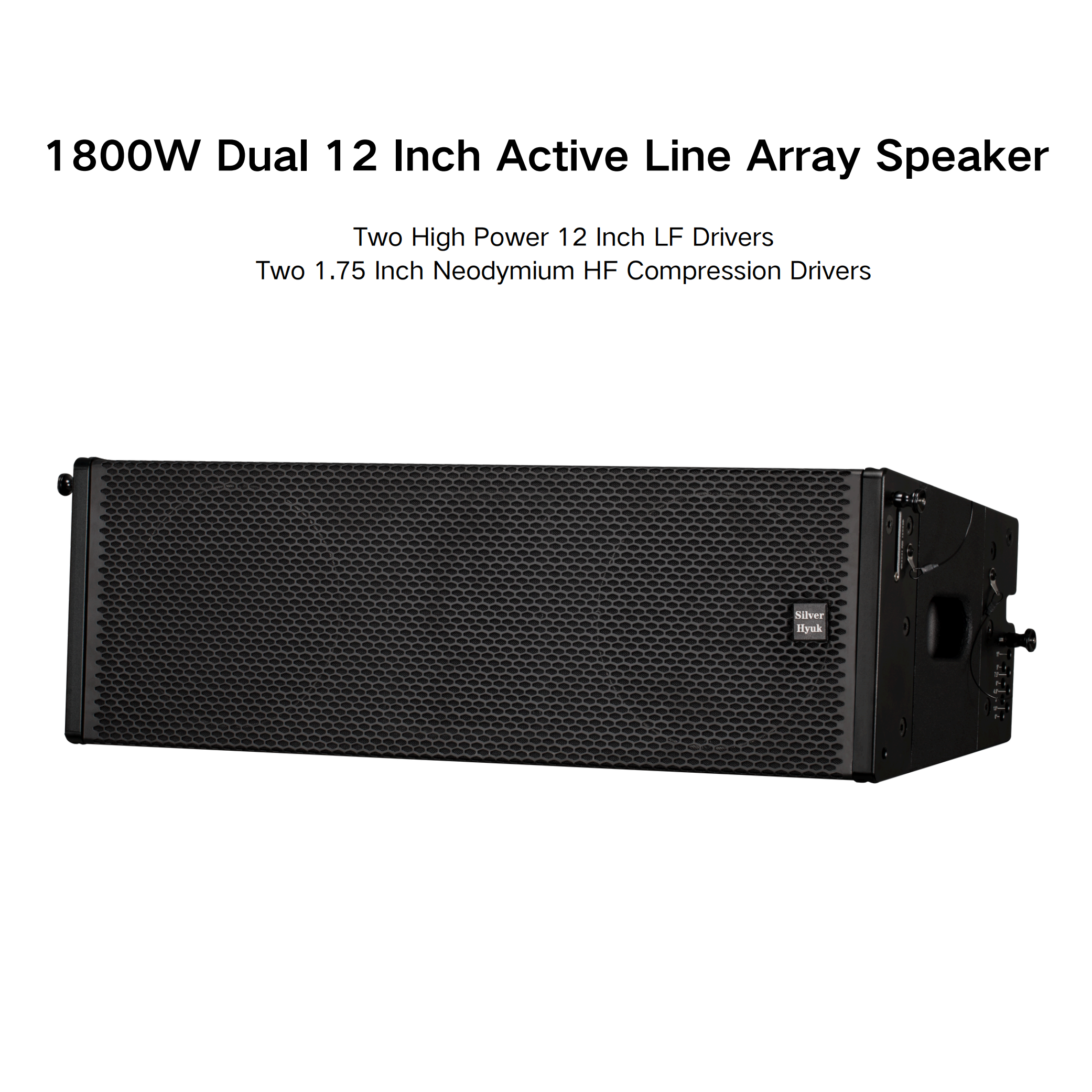 Dual 12-Inch Active Two-Way Outdoor Waterproof 1800W Line Array Speaker Cabinet Professional Line Array Speakers