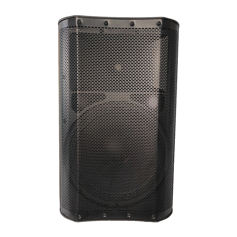 2024 New Arrival Professional Audio Sound Equipment two way full range plastic Active speaker FPC15AD-5CH with DSP and Bluetooth