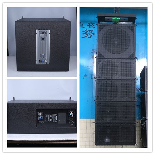 18 Inch Subwoofer Line Array Complete Professional Sound System with Power Amplifier Full Set for stage Music