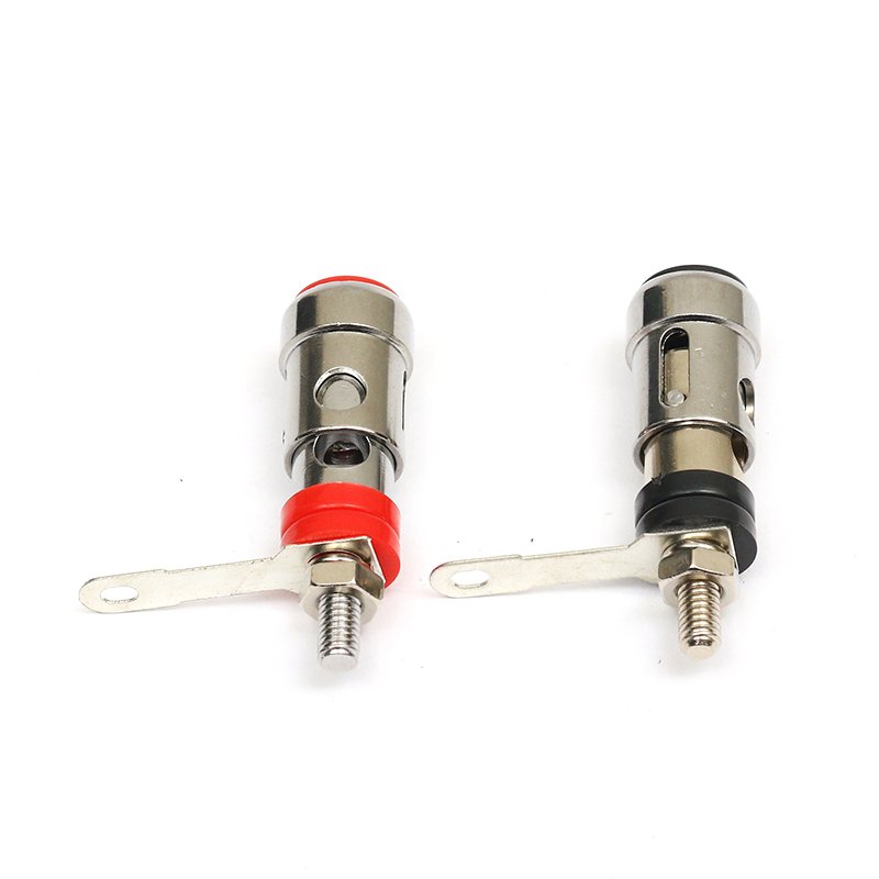 OEM Free Sample Audio equipment connector accessories Audio box power amplifier horn terminal Copper terminal connector
