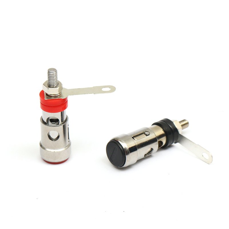 OEM Free Sample Audio equipment connector accessories Audio box power amplifier horn terminal Copper terminal connector