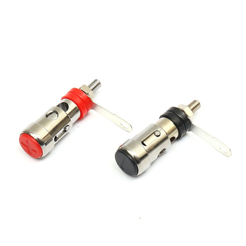 OEM Free Sample Audio equipment connector accessories Audio box power amplifier horn terminal Copper terminal connector