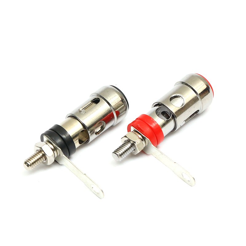 OEM Free Sample Audio equipment connector accessories Audio box power amplifier horn terminal Copper terminal connector