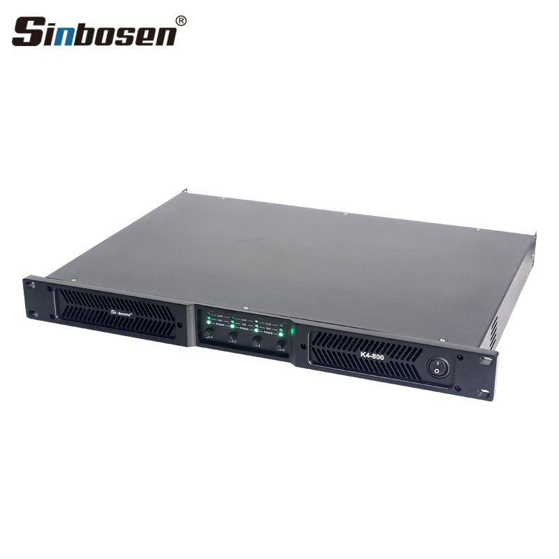 R-SMPS Stable Power Supply 1U Four Channel Amplifier 800W Digital Home Amplifier