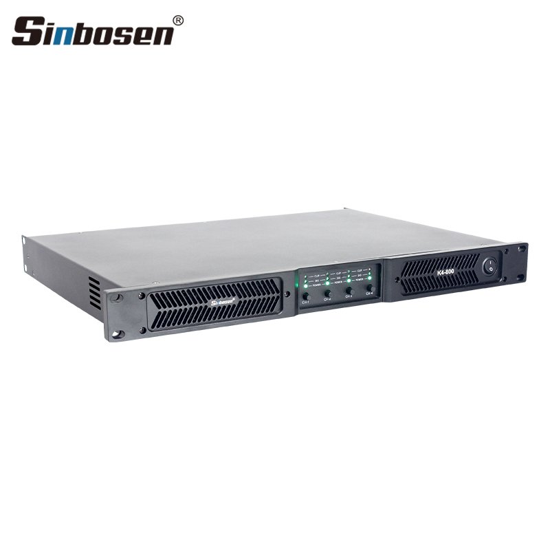 R-SMPS Stable Power Supply 1U Four Channel Amplifier 800W Digital Home Amplifier