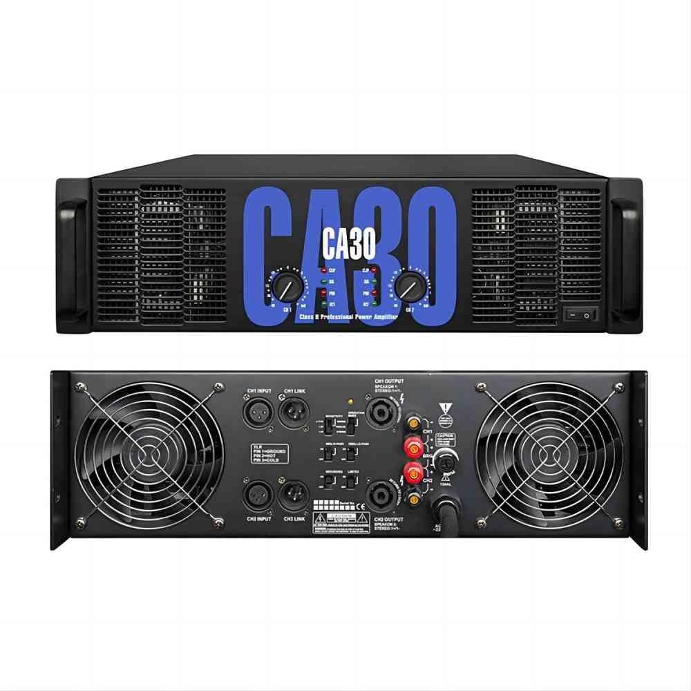 Factory direct CA series professional power amplifier suitable for karaoke/stage/performance/church/home