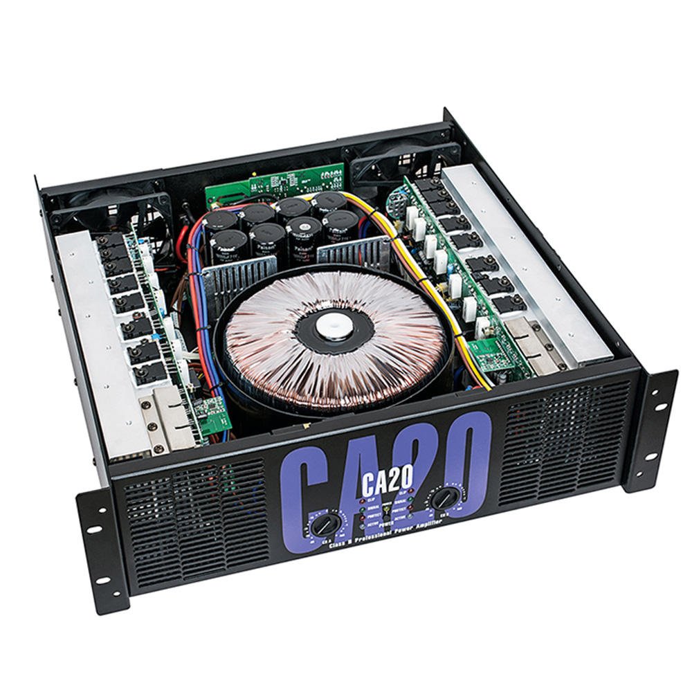 Factory direct CA series professional power amplifier suitable for karaoke/stage/performance/church/home