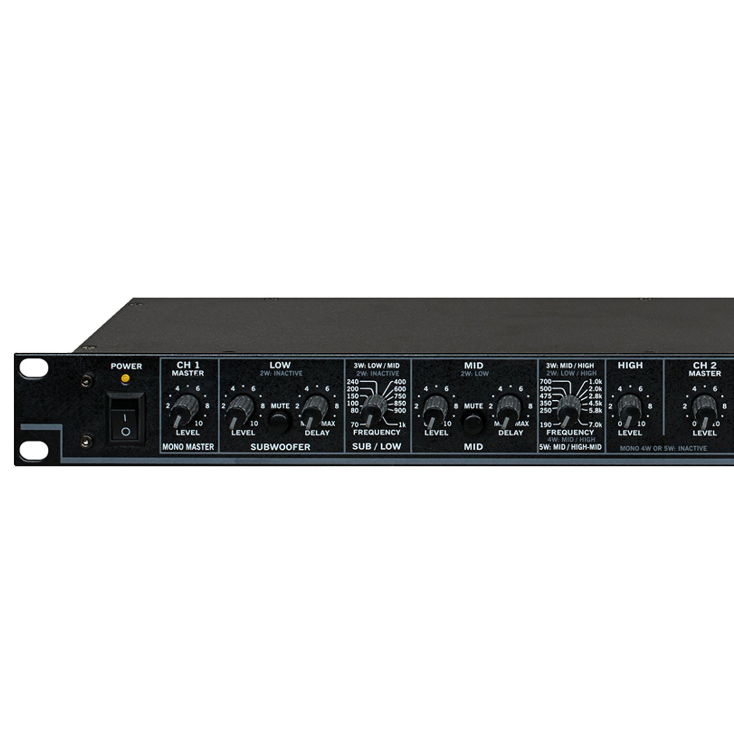 New Products high quality Audio Professional audio equipment digital stereo crossover audio Black metal audio c23