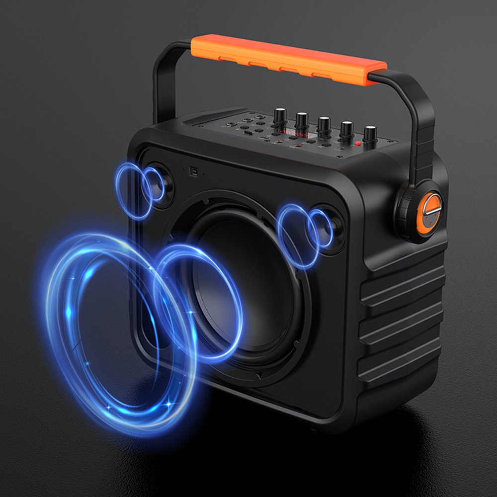 Custom Bluetooth Speaker 120 Watt Rechargeable Musical Instrument Sound Equipment Support Recording Monitor Live Broadcast