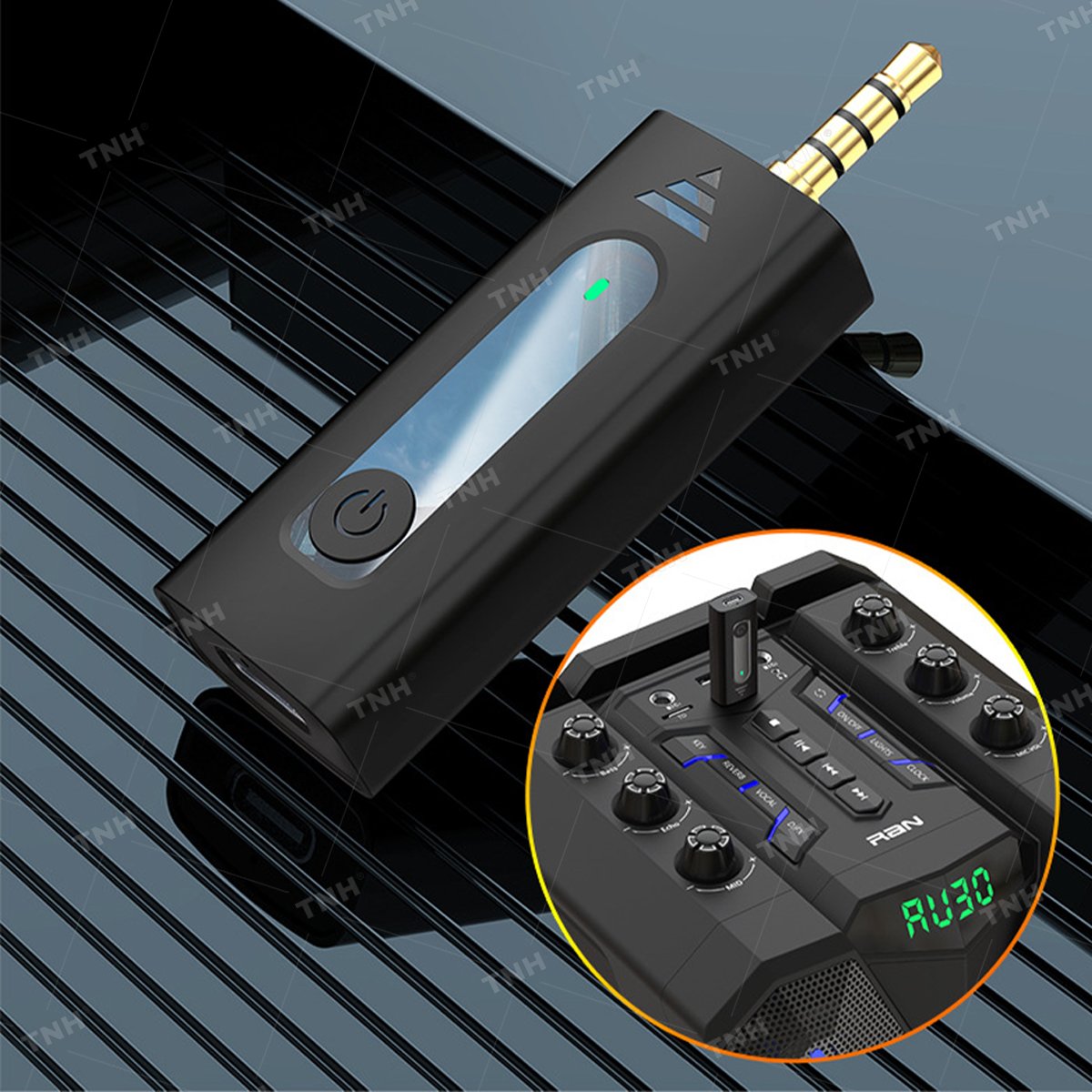 K35 Mini Clip Lavalier Collar Lapel Wireless Mic Microphone with 3.5mm Jack for Mobile Phone Camera Vlogging Live Stream
