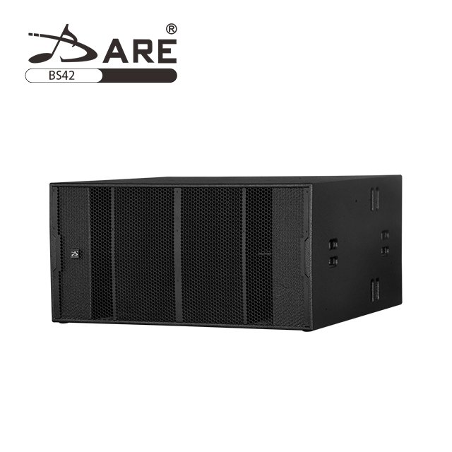 Professional Dual 21-inch Dual Subwoofer Speakers with Neodymium Magnet Stage Sound Equipment for Nightclubs Sound System
