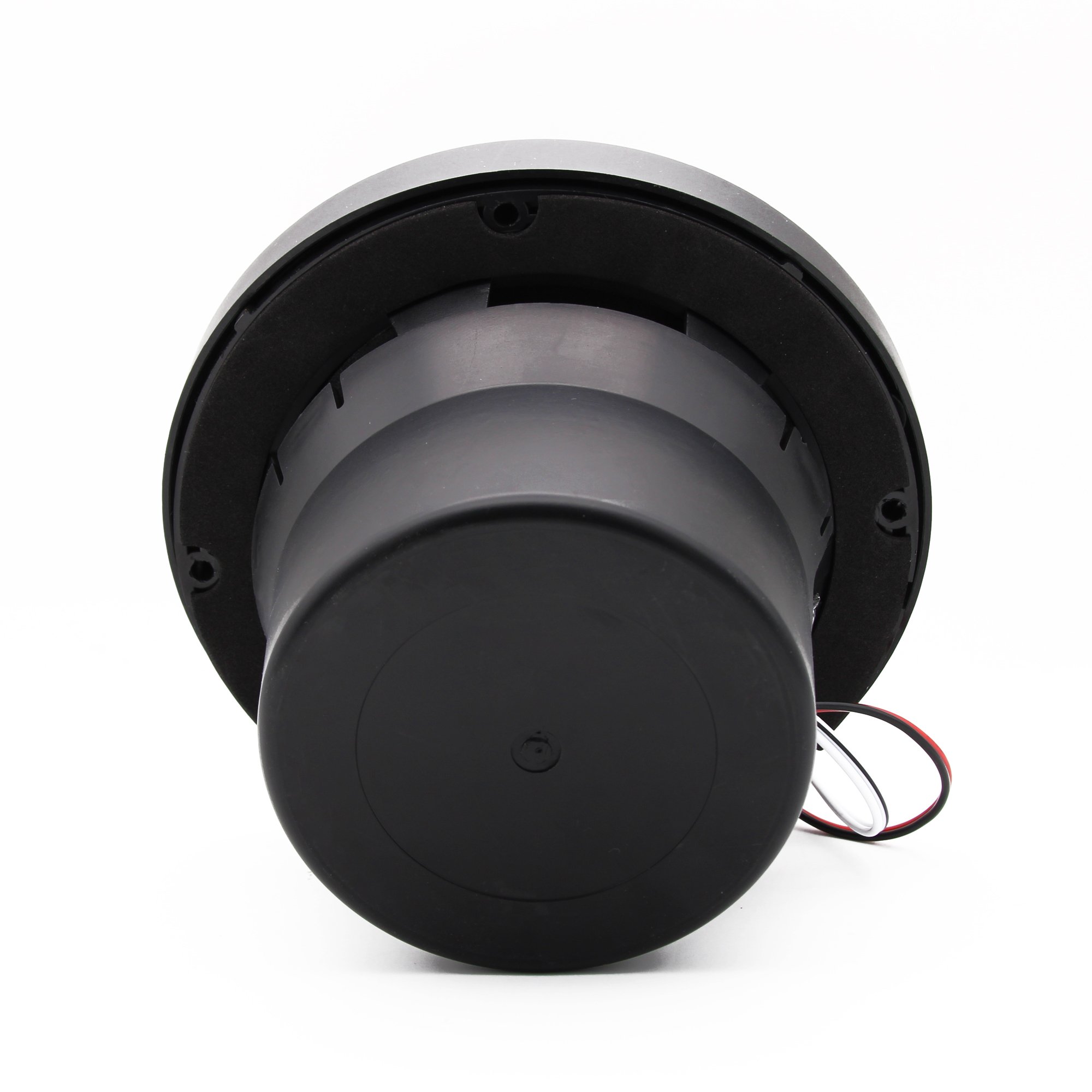 6.5 Inch LED Lamp Dual Marine Speakers-2 Way Weather Resistant Outdoor Audio Stereo Sound System with 200 Watt Power