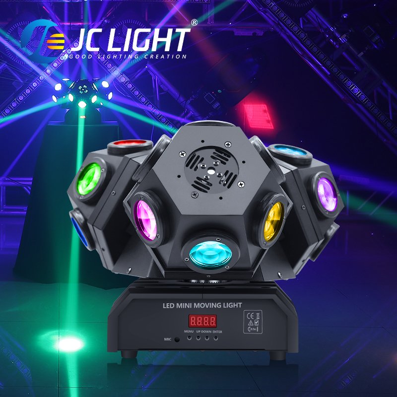 Led 18*10W Rgbw 4In1 Three Heads Beam Laser Dj Moving Head Light Red And Green Dj Laser Lights For Night Club