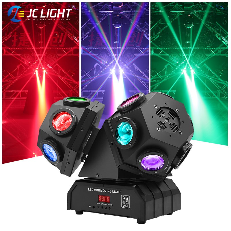 Led 18*10W Rgbw 4In1 Three Heads Beam Laser Dj Moving Head Light Red And Green Dj Laser Lights For Night Club