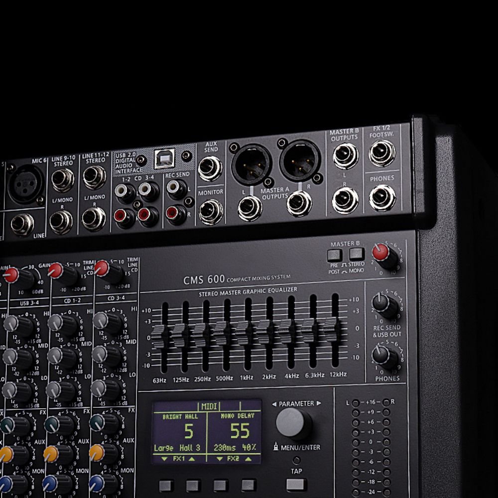 CMS 600-3 Music Studio Equipment Pro Sound Mixer Sound Mixer Professional Audio Sound Cards & Mixers