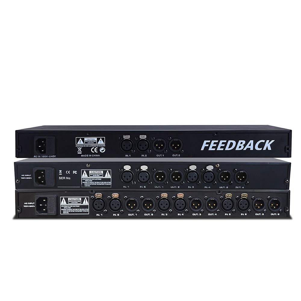 XTR 2.0/4.0/6.0 Professional audio system digital signal speaker processor feedback suppressor