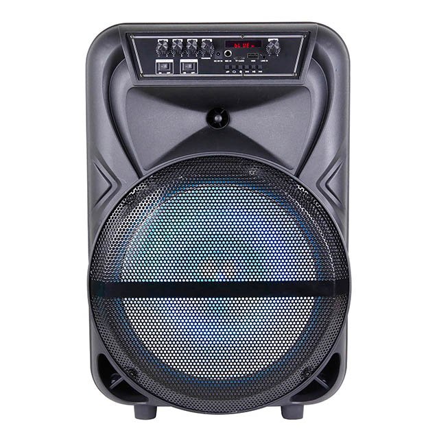 T 12 Inch Strong Bass Factory Outdoor 10W Blue-tooth Speaker Parlante 12 Pulgadas Loud Stereo Sound Karaoke Trolley Speaker