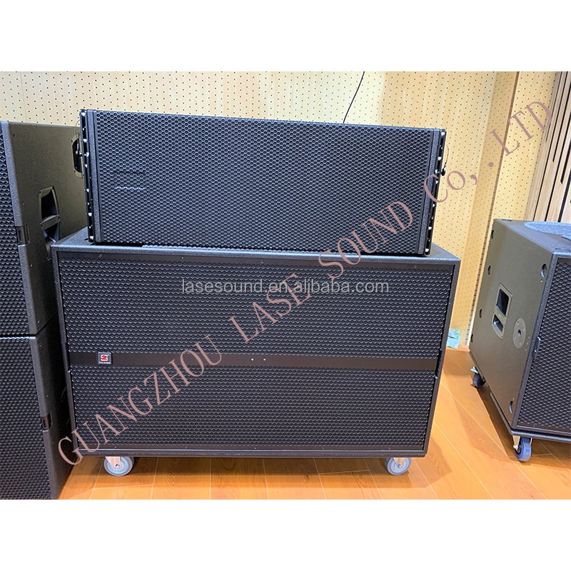 Professional Audio TTL 555 A Double 12 Inch Line Array Speakers Active Three-Way 3 Way Sound System with Active a Line Array